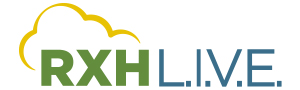 RXH L.I.V.E Logo